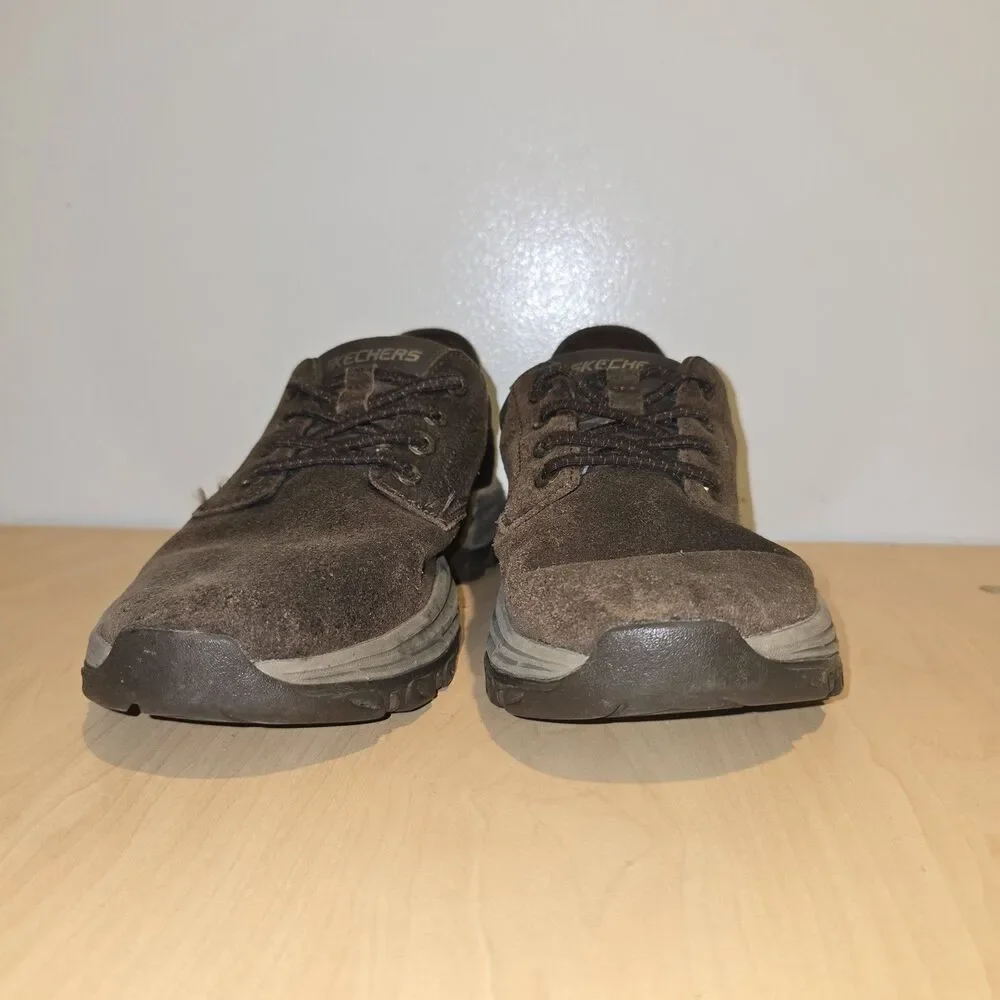 Skechers Knowlson Kantel Slip In Sneakers Mens Size 9 Brown Shoes 205073 Comfort